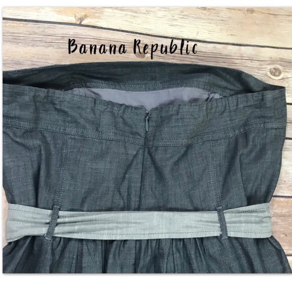 Banana republic chambray sleeveless dress - Picture 4 of 7